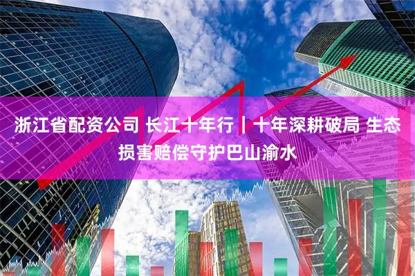 浙江省配资公司 长江十年行|十年深耕破局 生态损害赔偿守护巴山渝水